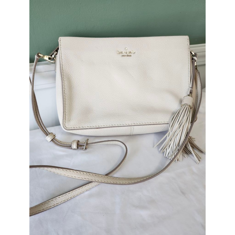 Kate Spade Crossbody Bag One Size Off-White Gold